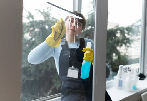 Nettoyage de vitres intérieures et extérieures à Crampagna